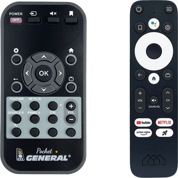GENERAL HOMATICS Dongle R 4K Android TV - дистанционно управление дубликат (Dongle R 4K Android TV)