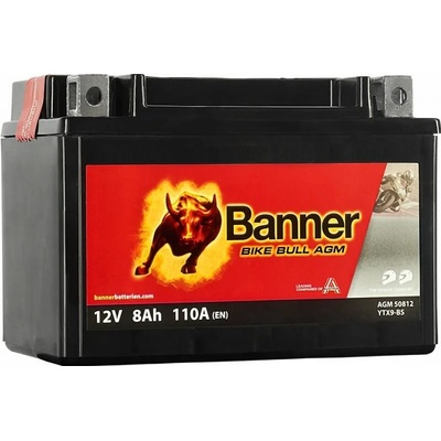 Banner 8Ah 110A YTX9-BS