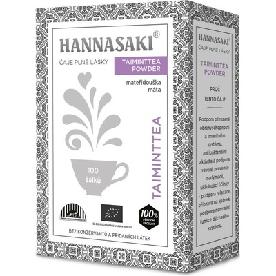 Hannasaki Taiminttea powder sypaný čaj 50 g