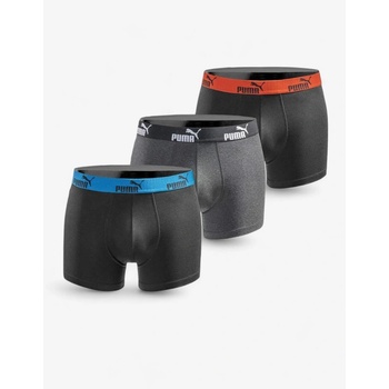 PUMA 3-Packs Boxer Shorts Black Anthracite