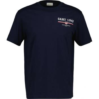 Gant Тениска Gant Men's Graphic Regular Fit T-Shirt - Evening 433