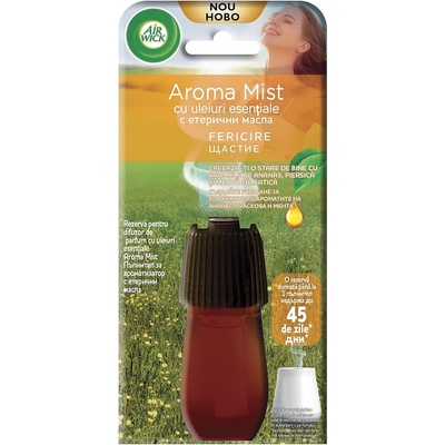 Air Wick Пълнител за дифузер Air Wick Aroma Mist - Щастие, 20 ml (6RB02AW10AMRHAPP0D)