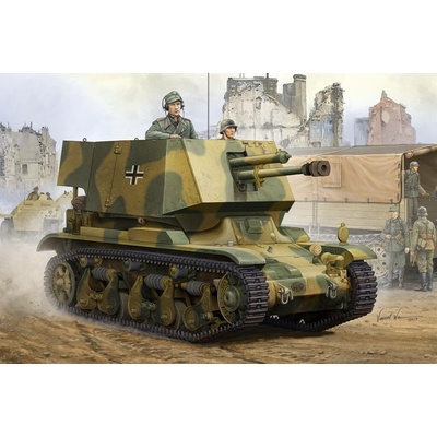 Hobby Boss 4.7cm Pak t Sfl.auf Fgst. Pz.Kpfw.35R 731 f 1:35