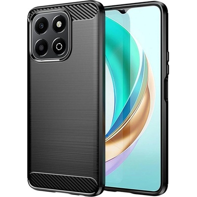 GKK Противоударен Калъф за Honor X6b, Premium Carbon Case, Черен (5966011188811)