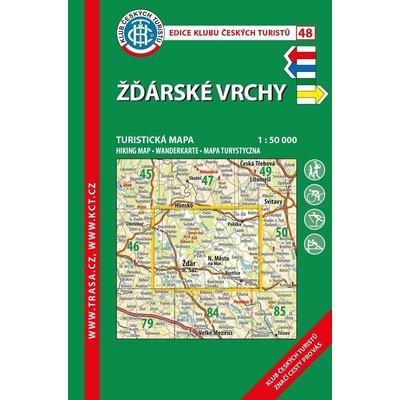 ŽĎÁRSKÉ VRCHY Č.48 - 1:50 000