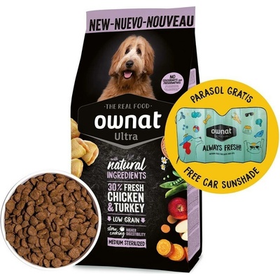 Ownat Ultra Dog Medium Sterilized 12 kg
