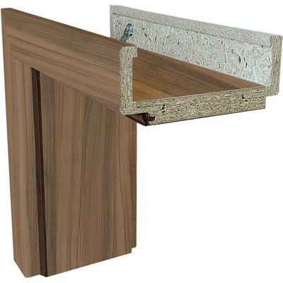 Solodoor obložkové 80 L 95–115 mm ořech 701000000820