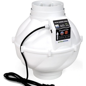 Image 1 of Prima Klima EC Вентилатор PK150/160WHSP-ECblue Ø150/160mm 1400m3/h