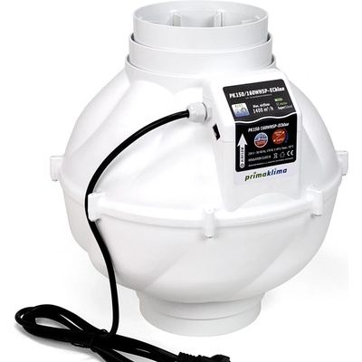 Prima Klima EC Вентилатор PK150/160WHSP-ECblue Ø150/160mm 1400m3/h