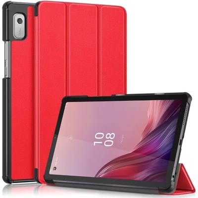 Vsechnonamobil 56635 LEATHER Zaklápěcí obal pro Lenovo Tab M9 červený