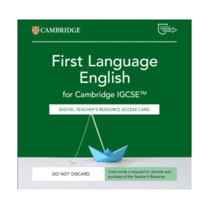 Cambridge IGCSE First Language English Digital Teacher's Resource Access Card | Patrick Creamer, Clare Mellor (ISBN: 9781009528825)