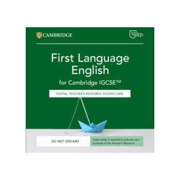 Image 1 of Cambridge IGCSE First Language English Digital Teacher's Resource Access Card | Patrick Creamer, Clare Mellor