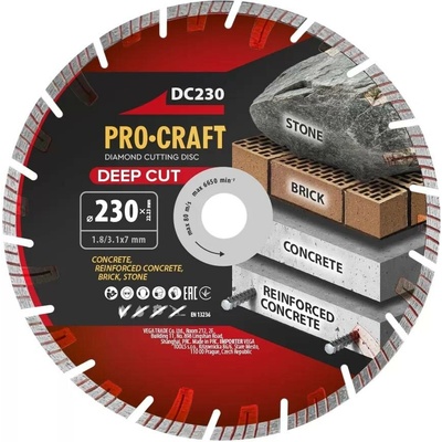 Procraft Deep Cut DC230