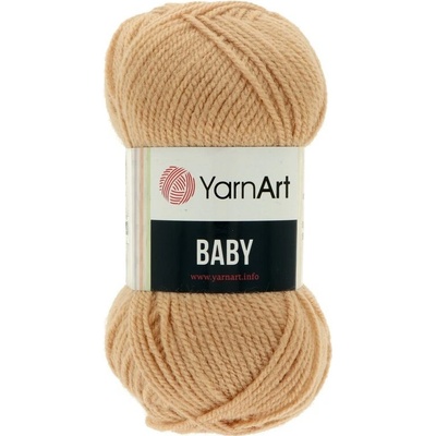 YarnArt Baby 805 světle hnědá