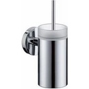 Hansgrohe LOGIS E/S WC kartáč se skleněným držákem, chrom 40522000