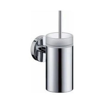Hansgrohe LOGIS E/S WC kartáč se skleněným držákem, chrom 40522000