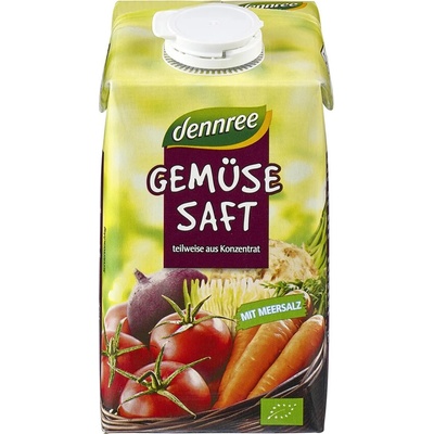 Dennree Šťáva zelenina BIO 500 ml