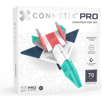 Connetix Magnetická stavebnice PRO 70 ks