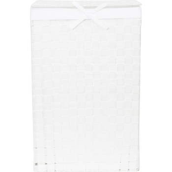 Compactor Бяла кошница за пране с капак Кошница за пране Linen, височина 60 cm - Compactor (RAN6893)