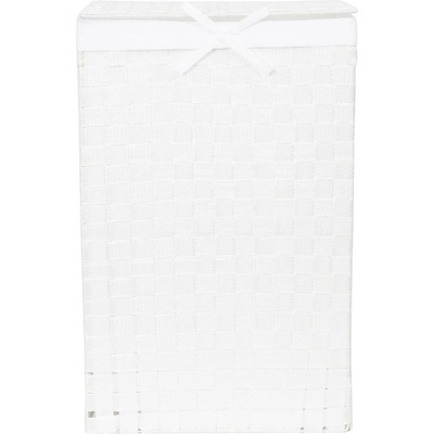 Compactor Бяла кошница за пране с капак Кошница за пране Linen, височина 60 cm - Compactor (RAN6893)