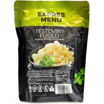 Expres menu Těstoviny fusilli 2 porce 0,5 kg