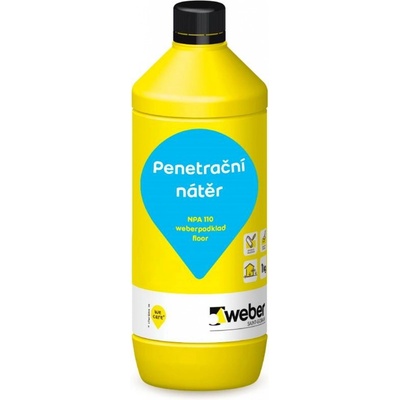 Penetrační nátěr weber podklad floor NPA 110 – 1 kg
