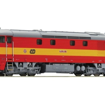 Dieselová lokomotiva řady 751 Bardotka CD 70922