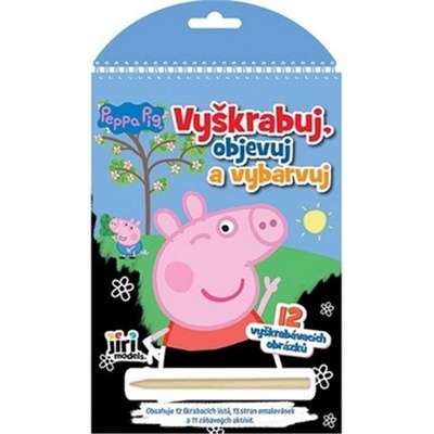 Prasátko Peppa Vyškrabuj objevuj vybarvuj – Zbozi.Blesk.cz