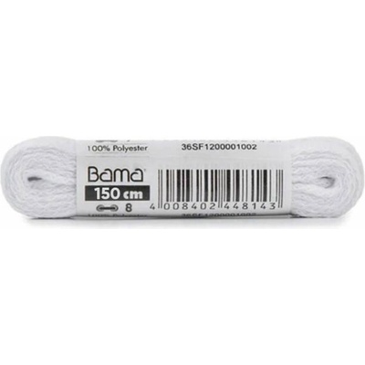 Bama Flat Laces White -150cm