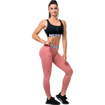 Nebbia Hero Squat scrunch butt leggings 571 old rose