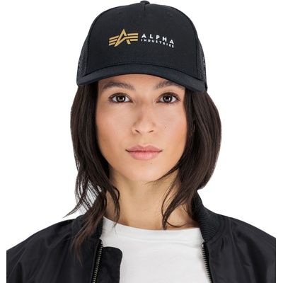 ALPHA INDUSTRIES Alpha Label black 106901