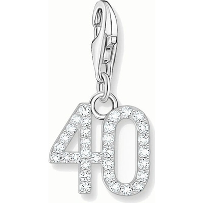 Thomas Sabo přívěsek charm Number 40 2137 051 21