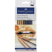 FABER-CASTELL Výtvarné potřeby Classic Sketch sada 6 ks