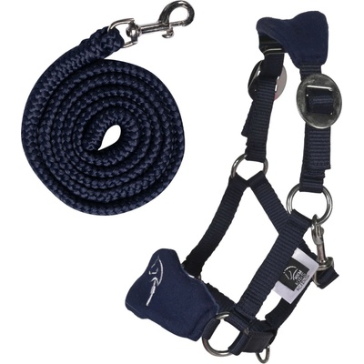 Ohlávka a vodítko HKM pro Hobby horse Barva: Modrá