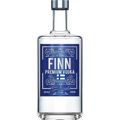 FINN Vodka 40% 0,7 l (holá láhev)