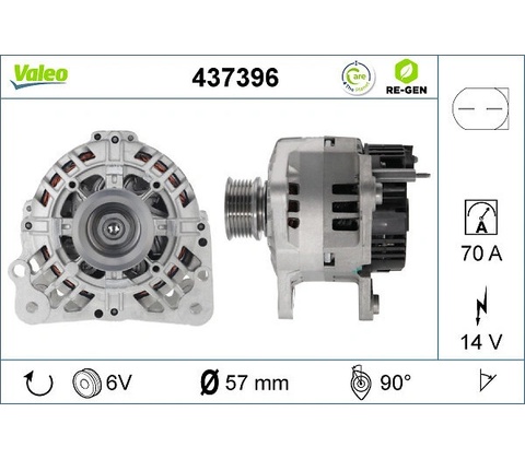 generátor VALEO 437396