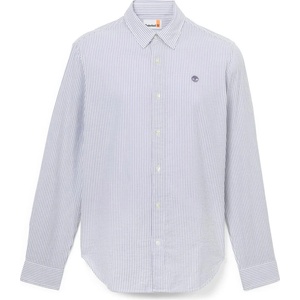 Timberland Мъжка риза с копчета Timberland L/S Seersucker Striped Shirt Regular Shirt - Stone Wash Yd - размер XL (033-3224-0313)