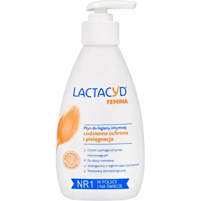 Lactacyd Femina emulze pro intimní hygienu pumpička 200 ml