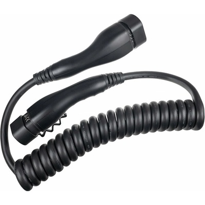 Sectron Nabíjecí kabel spirálový Type 2 Type 2 22 kW 3 × 32 A 400 V 2,5 m – Hledejceny.cz