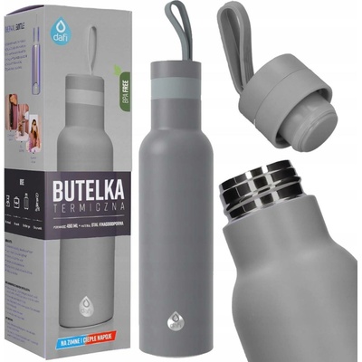 Dafi termoska 490 ml šedá