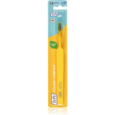 TePe Colour Compact X-Soft zubná kefka Yellow
