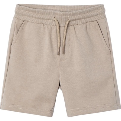 Mayoral chlapecké Basic fleecové kraťasy béžová