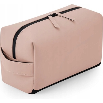 BagBase Matte PU toaletní kosmetická taštička růžová