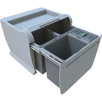 Elletipi Пластмасов контейнер за сортирани отпадъци/вграден 50 л City - Elletipi (PTA 5045C)