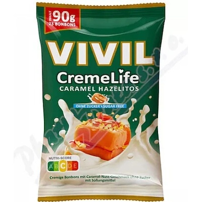 Vivil CremeLife Karamel lísk.oříšek bez cukru 90 g