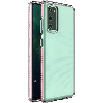 Samsung Pокривало Spring clear TPU за Samsung Galaxy S30 Ultra/Galaxy S21 Ultra 5G - Светлорозов KP8806