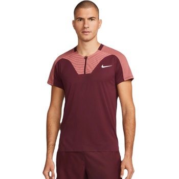 Nike Мъжка тениска с якичка Nike Dri-Fit Advantage Slam Tennis Polo - Червен