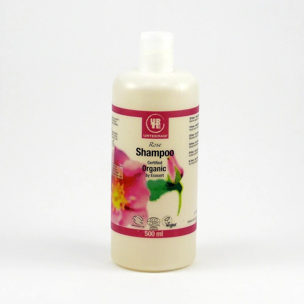 Urtekram šampon růžový 500 ml