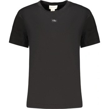 Calvin Klein Дамска тениска с къс ръкав calvin klein, Размер l, Цвят Черен (lv047f227g_neub1)