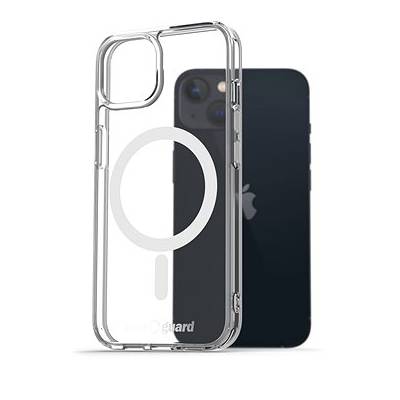 AlzaGuard Crystal Clear TPU Case Compatible with Magsafe pro iPhone 13